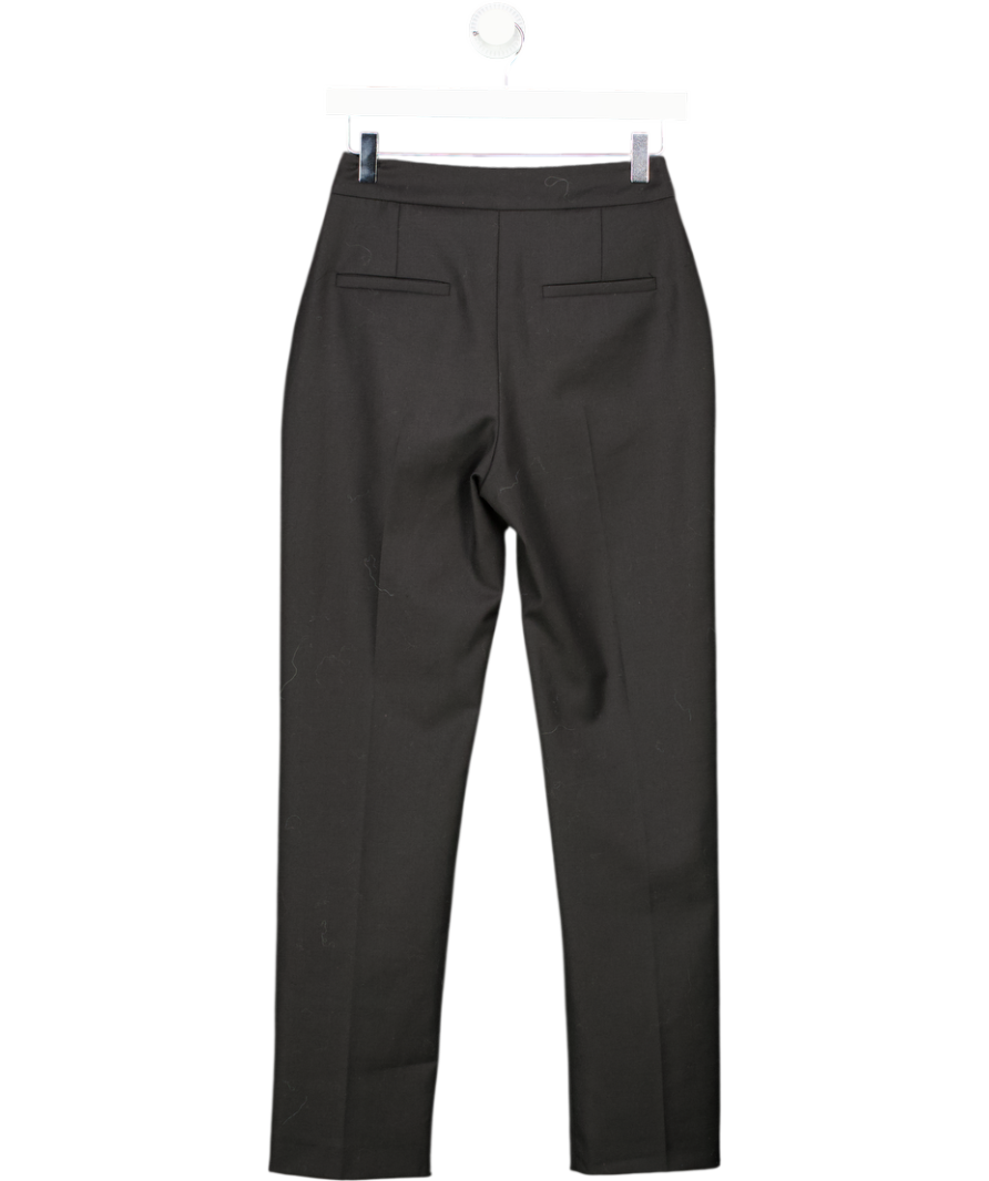 Karen Millen Black Essential Slim Fit Tailored Trousers UK 6
