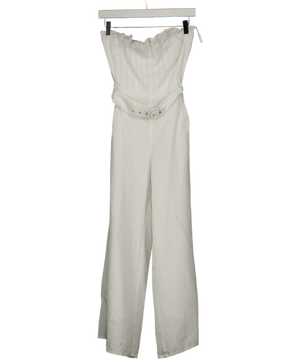 Bec + Bridge White Poolside Vibes Jumpsuit UK 8