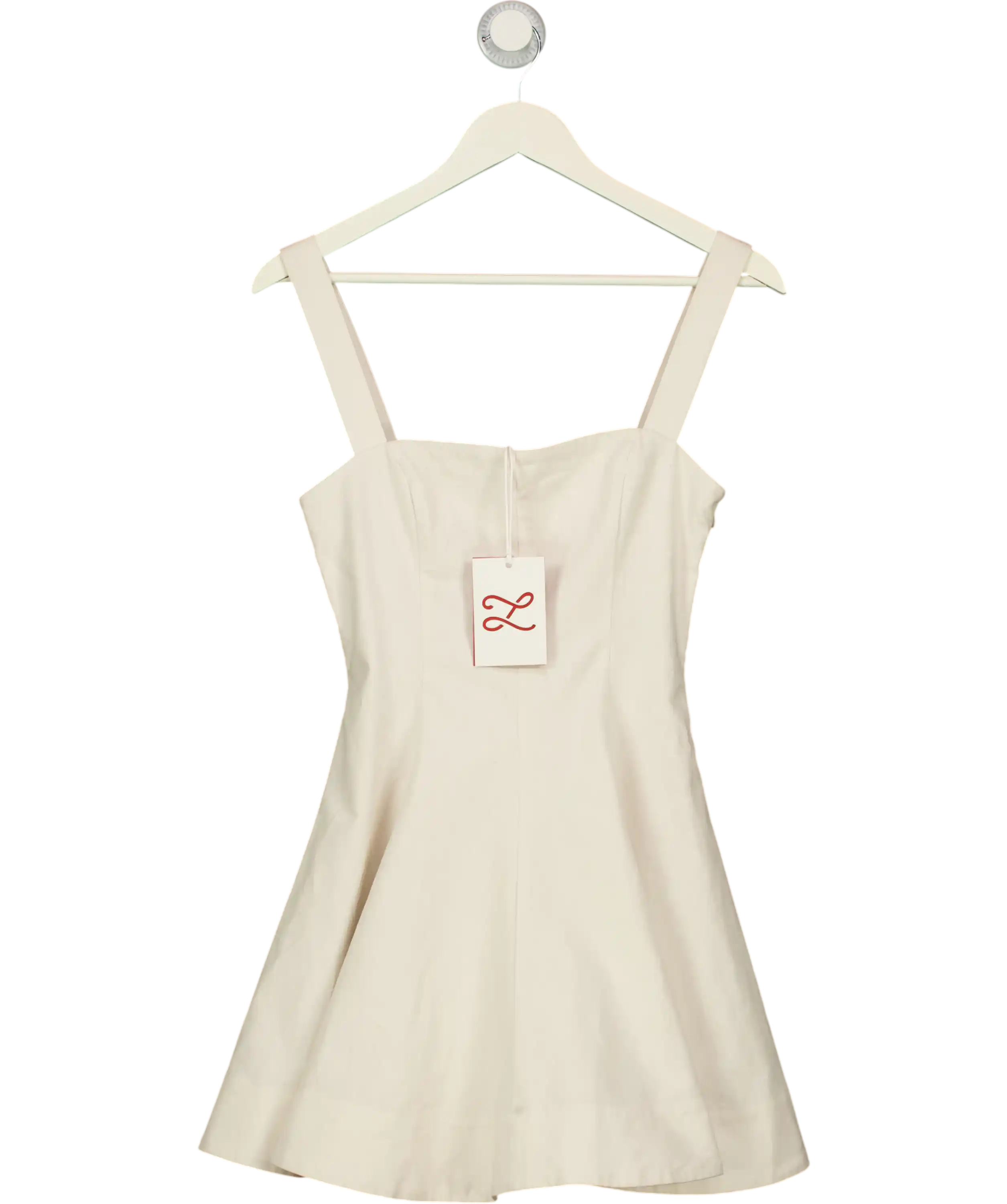 Lacademie White Andreia Mini Dress UK XS
