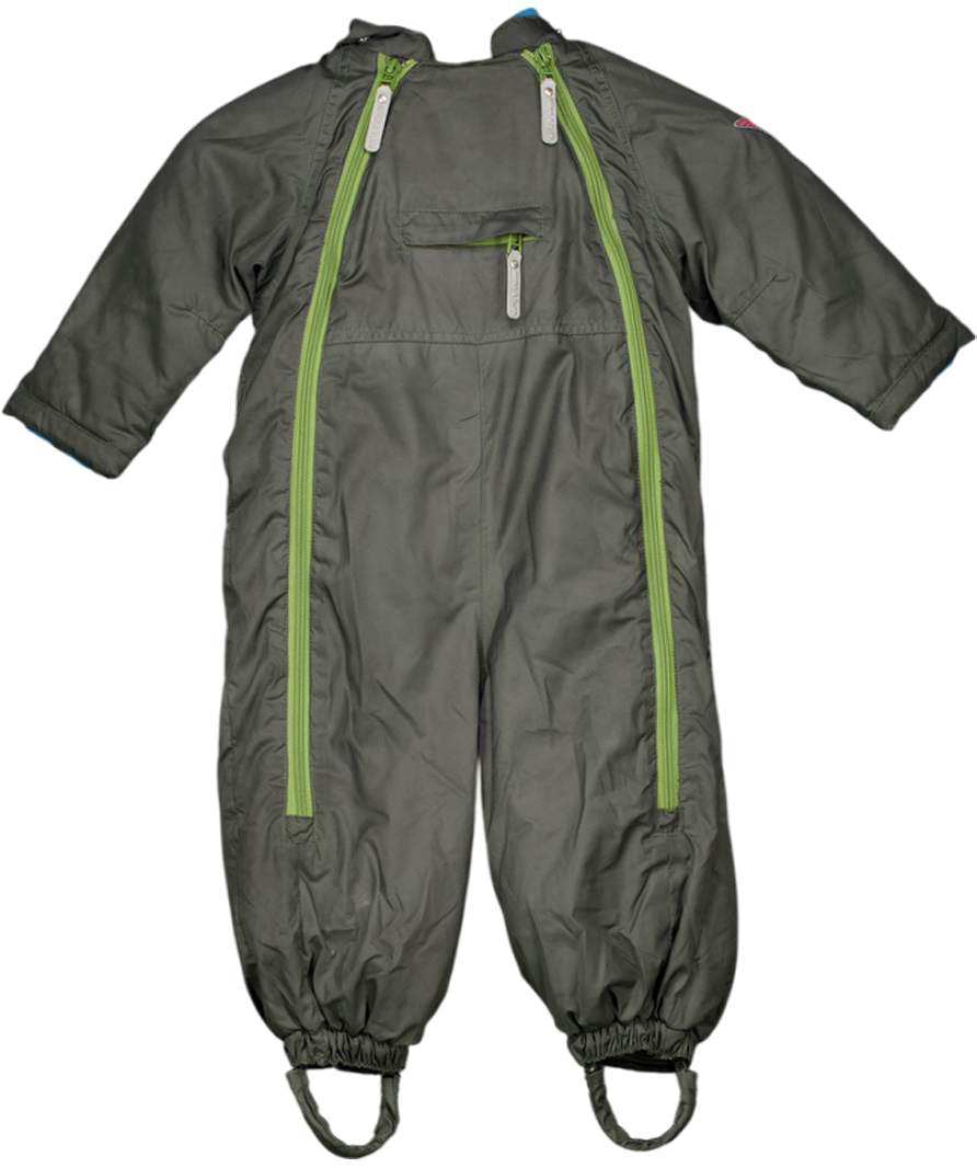 Mini a ture Fully Lined Snow Suit Khaki Green 18-24 Months