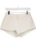BOA White Formal Tailored Micro Shorts UK M
