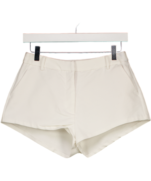 BOA White Formal Tailored Micro Shorts UK M
