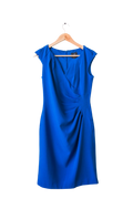Adrianna Papell Royal Blue Fitted Dress UK 8
