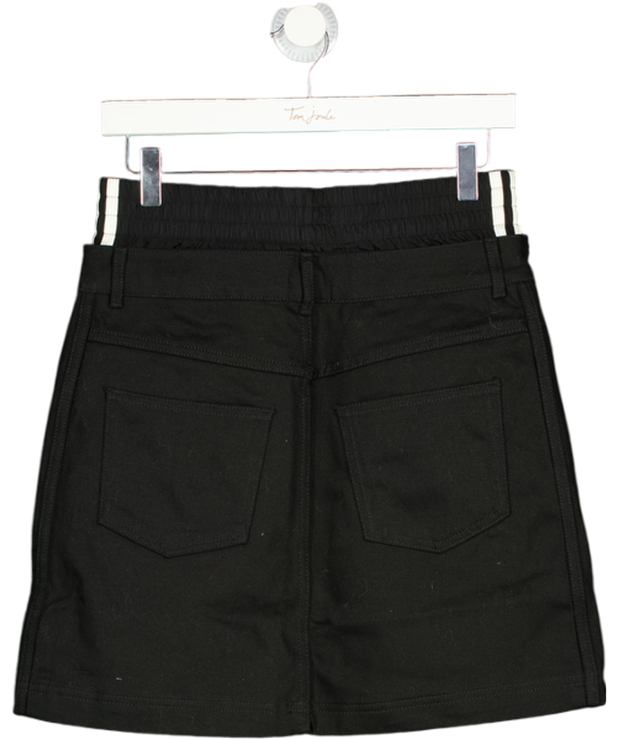 ADIDAS Black Firebird Utility Mini Skirt UK 10