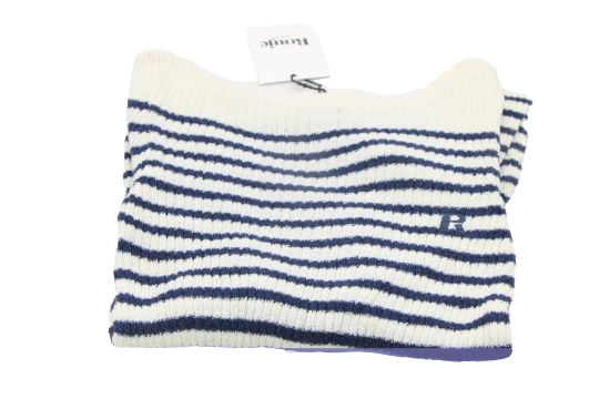 Rouje Cream/Black Classic Breton Mylene Striped Sweater UK 10