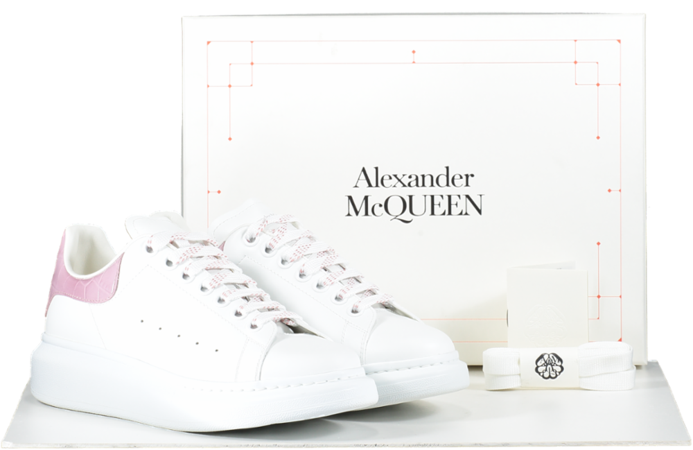 Alexander McQueen White Oversized Low-top Trainers UK 3 EU 36 👠
