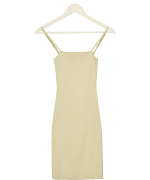 PRETTY LAVISH Beige Knit Mini Dress UK XS