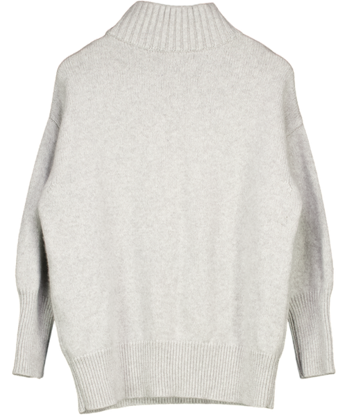 Alex Eagle Grey The Classic Turtleneck UK L