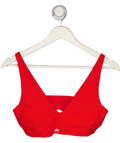 ALO Red Alosoft Sincere Bra UK M