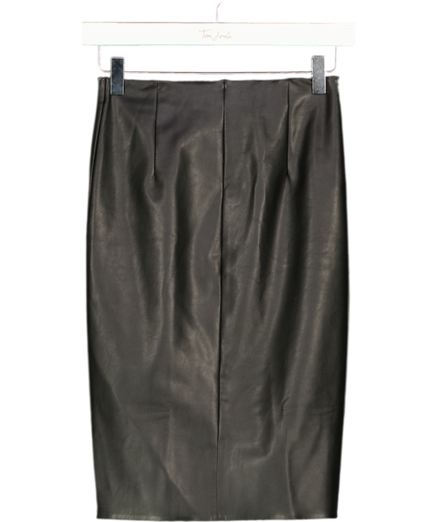 WOLFORD Black Jenna Midi Skirt UK 6