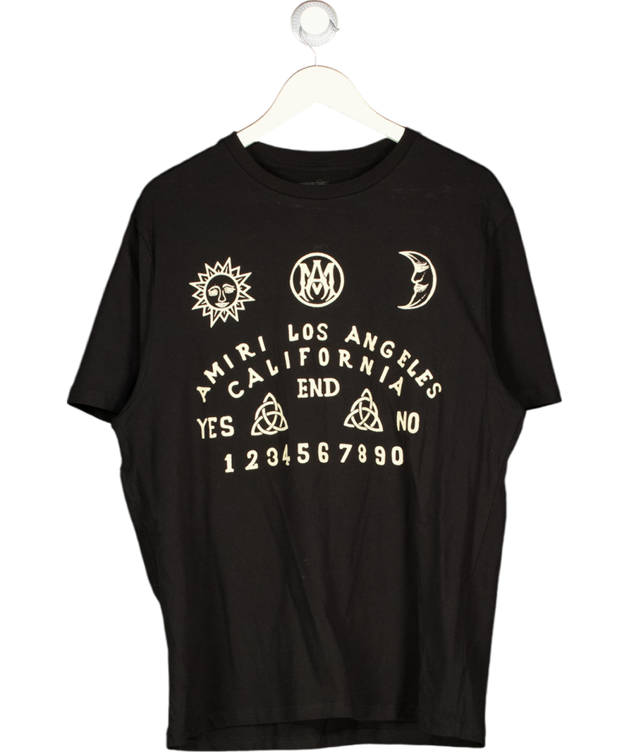 Amiri Black Ouija Board T-shirt UK M