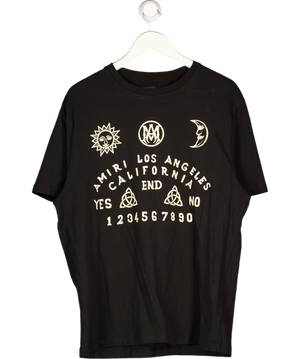 Amiri Black Ouija Board T-shirt UK M