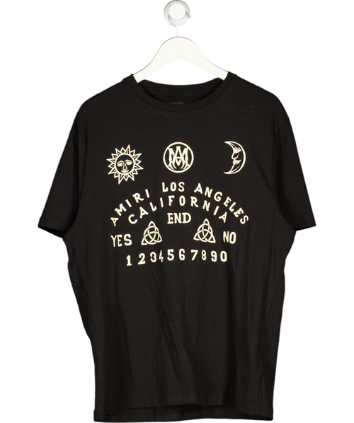 Amiri Black Ouija Board T-shirt UK M
