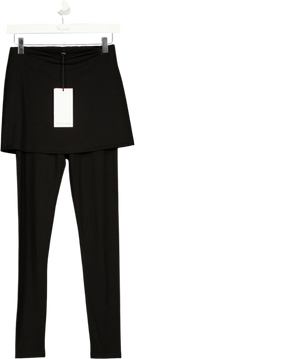 THE PARK Black Joy Skirted Leggings UK S
