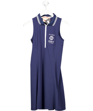 Paper London X Arev St Tropez Navy Blue Tennis Dress UK L