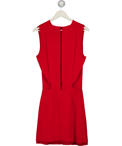 ACNE STUDIOS Vintage Red Silk Mini Dress FR34 UK 6