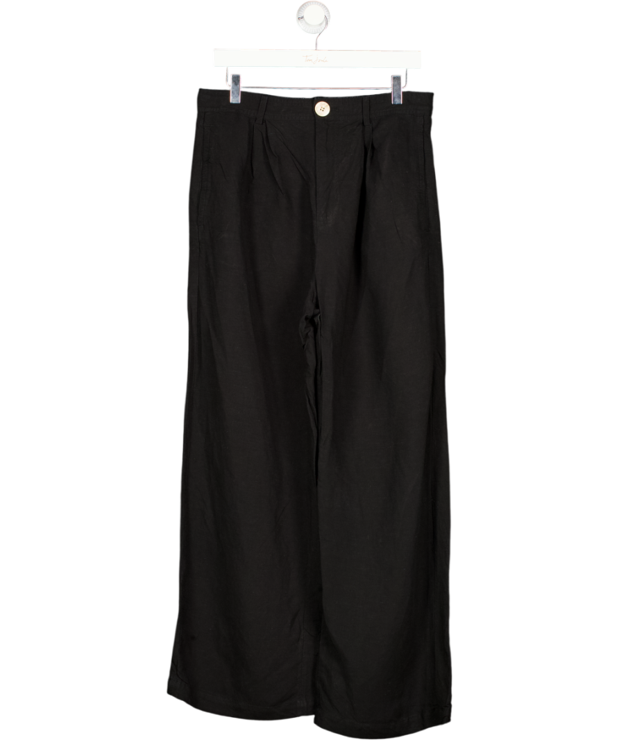 & Other Stories Black Cargo Trousers UK 12