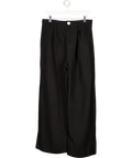 & Other Stories Black Cargo Trousers UK 12