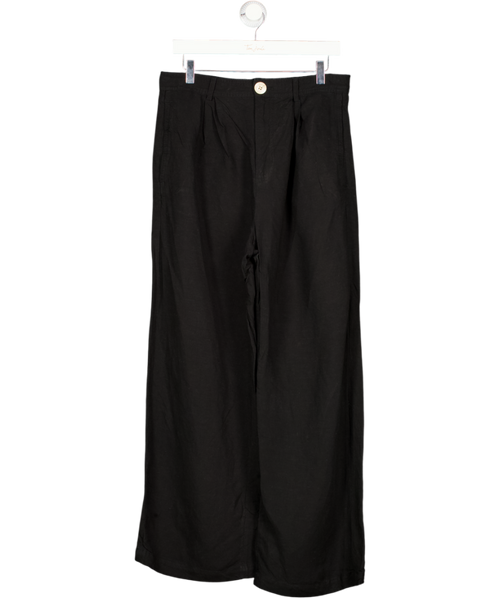 & Other Stories Black Cargo Trousers UK 12