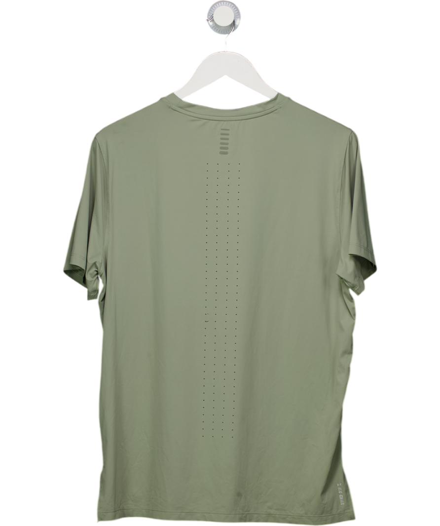 Under Armour Green Lightweight Run T-shirt UK M