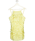 ASOS Yellow Embellished Mini Dress UK 6
