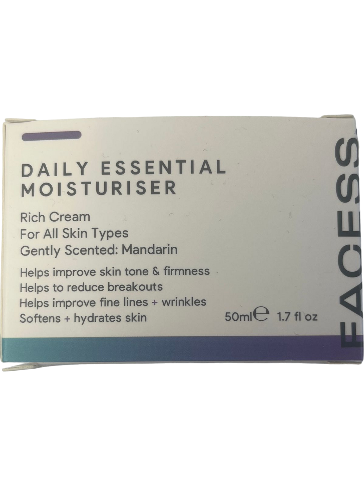 Daily Essential Moisturiser Hydrating Rich Cream for All Skin Types 50ml