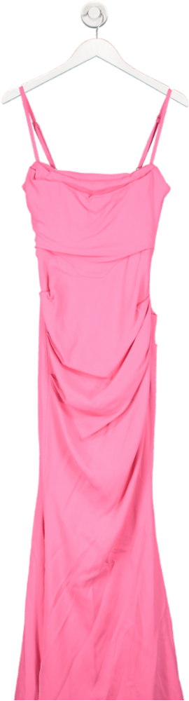 House of CB Milena Hot Pink Corset Maxi Dress UK S