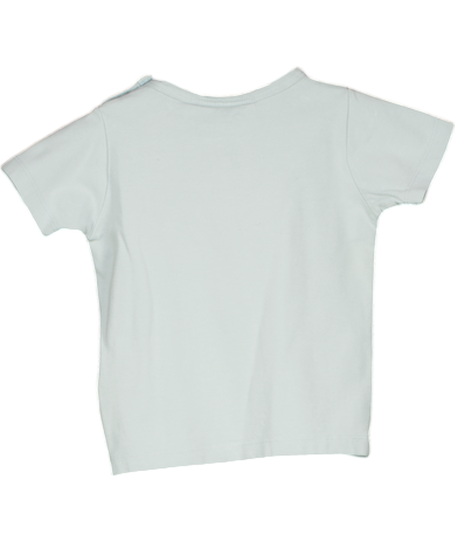 MINI A TURE Blue Cross Bow Plane T-shirt 12-18 Months