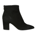 Guiseppe Zanotti Black Suede Block Heel Ankle Boots UK 5 EU 38 👠