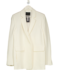 JOSEPH Cream Joan Oversized Cady Blazer Fr38 UK 10