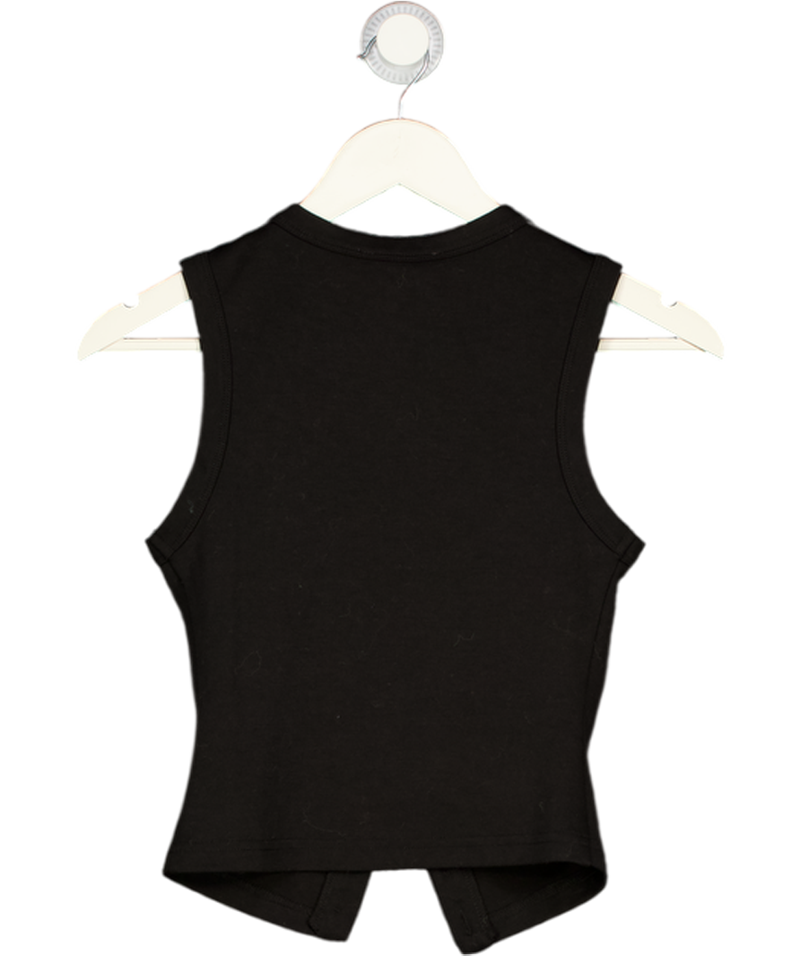 PEPPERMAYO Black Blair Buttoned Tank Top UK 6