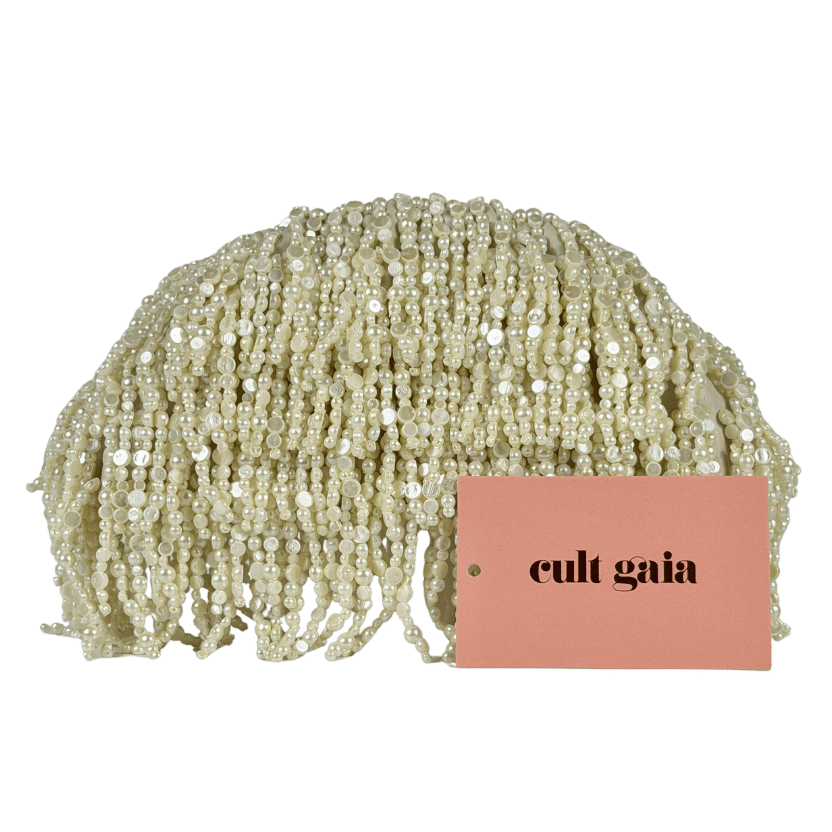 CULT GAIA Jaala Nano Faux-pearl clutch BAG