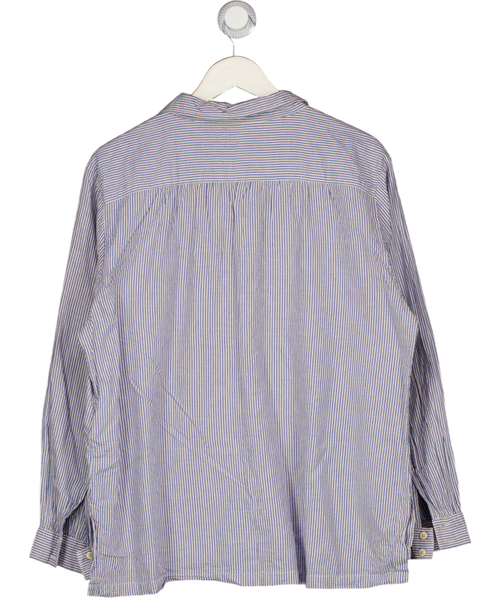 CELTIC & CO Blue Stripe Side Split Shirt UK 16