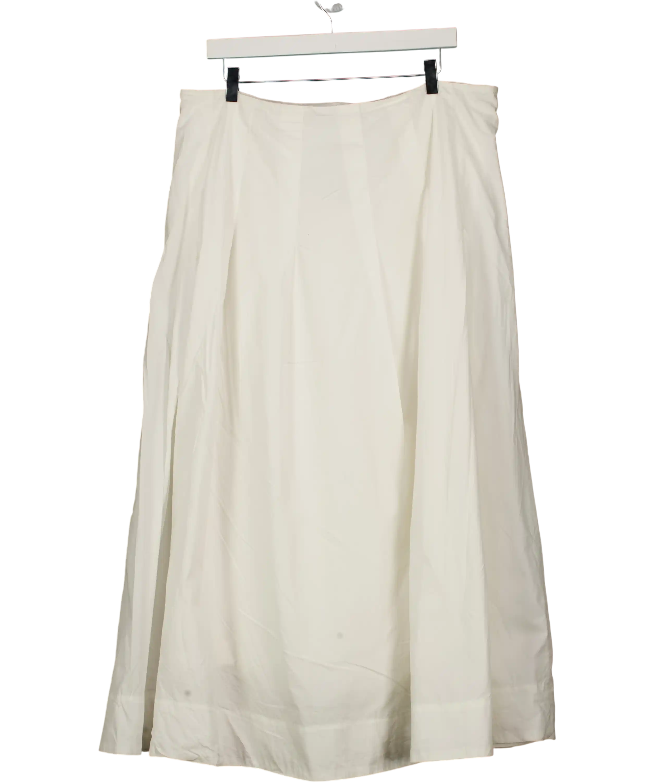 River Island White Summer Maxi Skirt UK 18