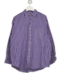 BRITCHES GREAT OUTDOORS Blue Striped 100% Cotton Shirt UK L