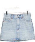 ARITZIA Blue Denim Forum The '90s Ricci Denim Skirt W25