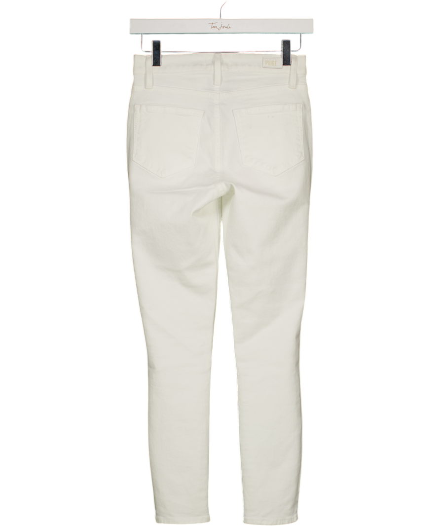 PAIGE Hoxton Crop In Crisp White W24