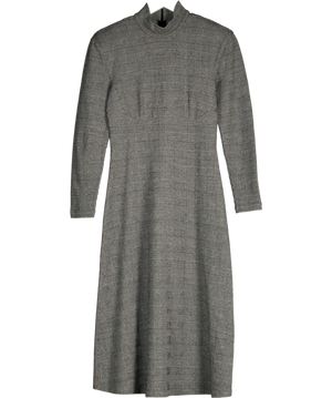 & Other Stories Grey Mock Neck Dress UK 10