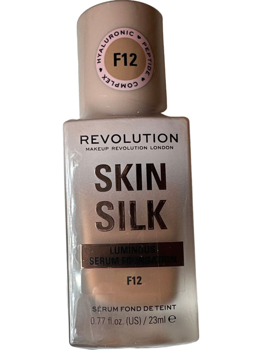 Revolution Skin Silk Luminous Serum Foundation - F12 23ml