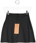 GIRLFRIEND COLLECTIVE High-rise Skort - Black UK XXS