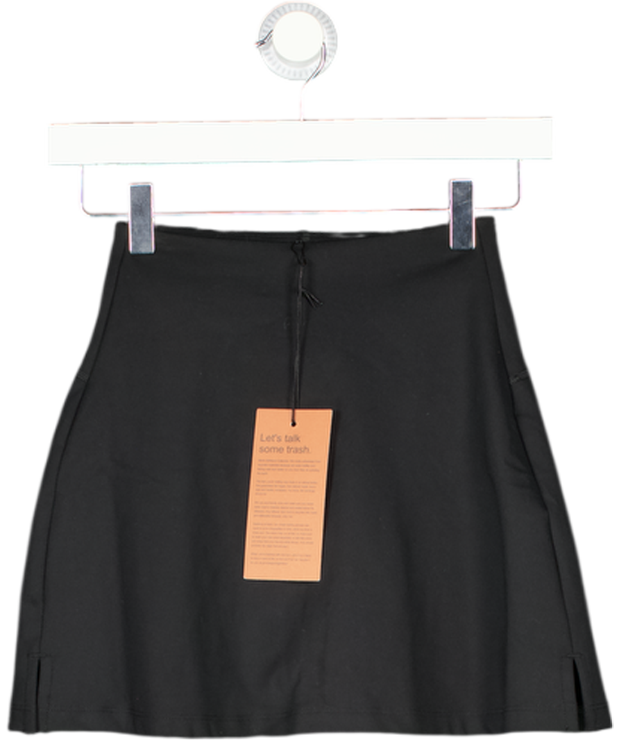 GIRLFRIEND COLLECTIVE High-rise Skort - Black UK XXS