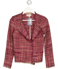Isabel Marant Etoile Red Tweed Jacket Fr38 UK 10