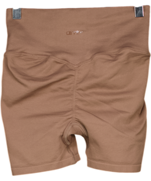 aim'n Brown Brwon Bum Sculpting Bike Shorts UK S