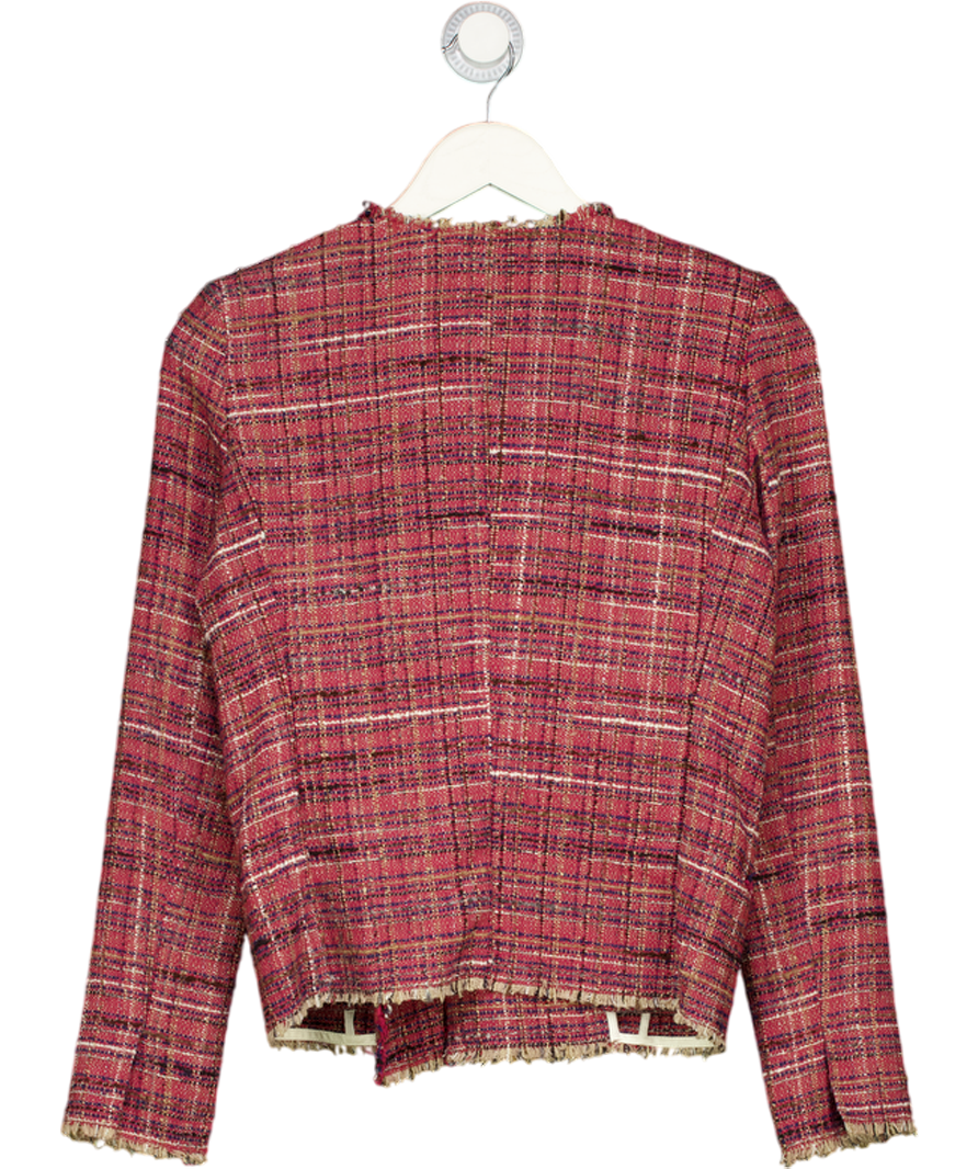 Isabel Marant Etoile Red Tweed Jacket Fr38 UK 10