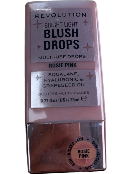 Makeup Revolution Bright Light Blush Drops Rosie Pink