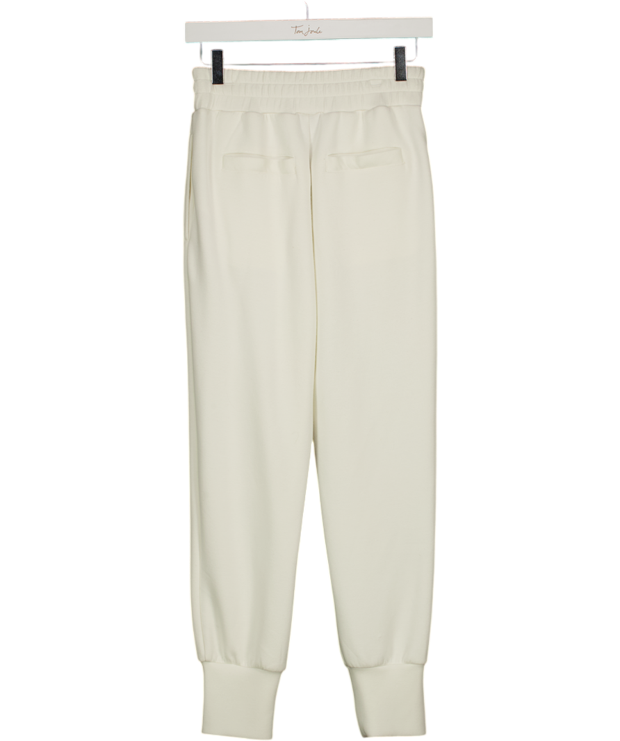 VARLEY Cream Doublesoft Slim Cuff 25 Pant Joggers UK XS