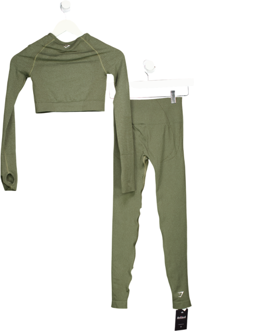 gymshark Green Vital Set UK XS