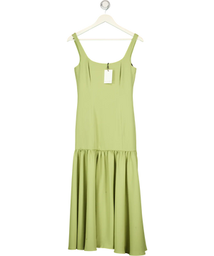 SIX STORIES Green Drop Waist Maxi Dress UK 8