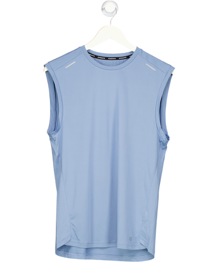 M&S Blue Muscle Vest UK S