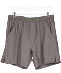 GYMSHARK Grey Gym Shorts UK M